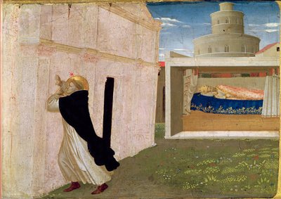 Il sogno di Innocenzo III (dettaglio) da Fra Angelico
